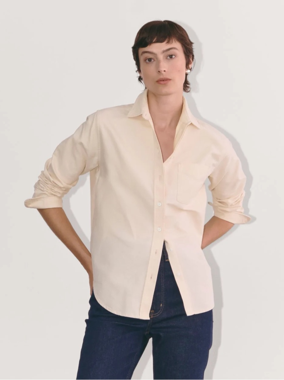 Everlane The Must-Have Oxford Shirt Size: 0, NWOT‎